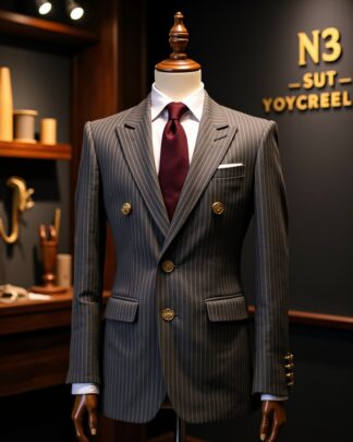 Wool Stripe Suit